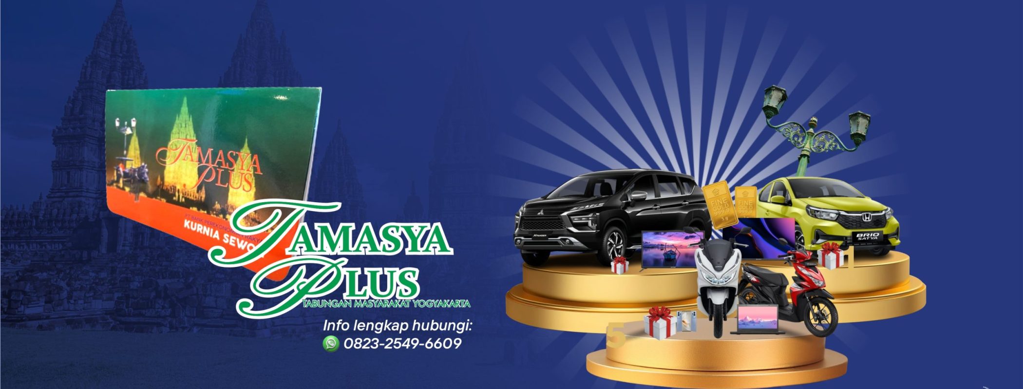 slider beranda website tamasya plus